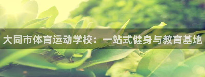 一竞技官网下载招商电话号码查询：大同市体育运动学校：一站式健