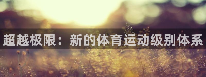 一竞技官网下载平台假的吗是真的吗：超越极限：新的体育运动级别
